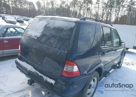 2003 Mercedes-Benz Ml 350 from USA, damaged, VIN 4JGAB57E33A421704